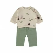 Conjunto algod&oacute;n beb&eacute; dos piezas