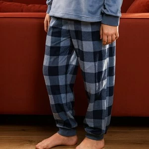 Pijama ni&ntilde;o manga larga tejido spandex