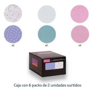 Braga bikini mujer estampada pack 2