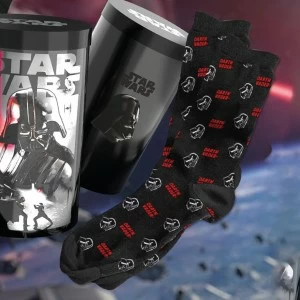 Calcet&iacute;n hombre pack 2 lata regalo Stars Wars