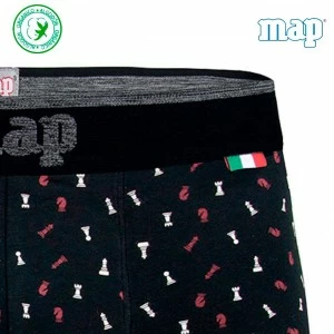 B&oacute;xer hombre algod&oacute;n org&aacute;nico x2 ajedrez