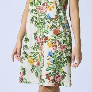 Camisola mujer manga corta estampada
