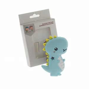 Mordedor silicona con forma de dinosaurio 
