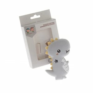 Mordedor silicona con forma de dinosaurio 