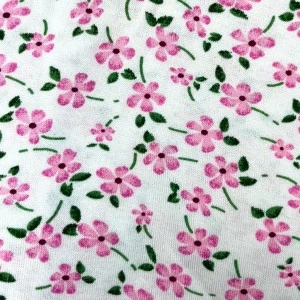 Camis&oacute;n manga corta estampado flores viscosa