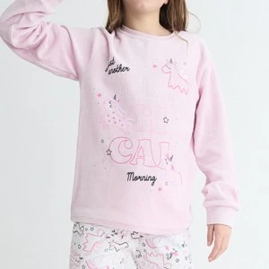 Pijama tundosado ni&ntilde;a unicornios