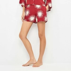 Pantal&oacute;n corto mujer viscosa estampado