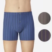 B&oacute;xer hombre cl&aacute;sico con botones algod&oacute;n lycra