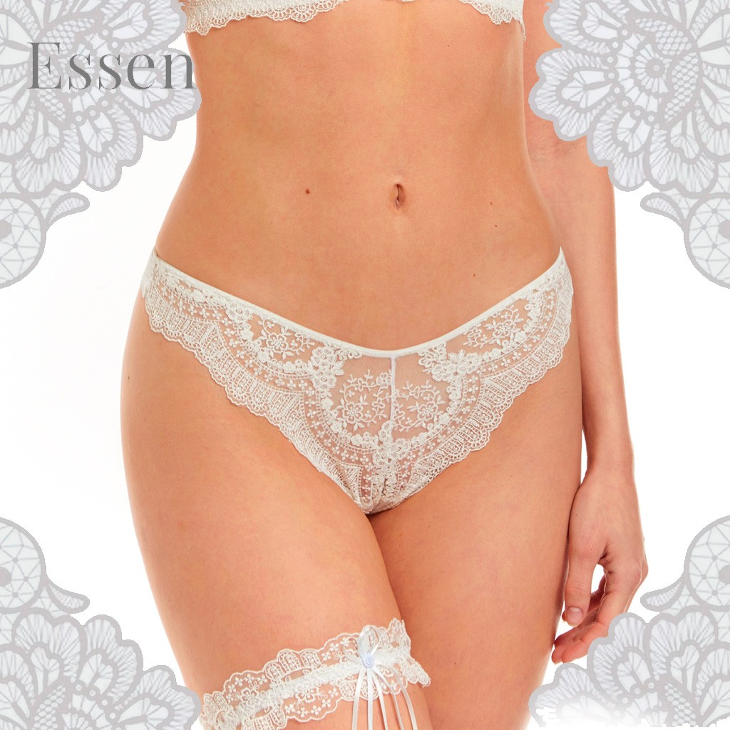 Tanga de encaje para novia linea Essen