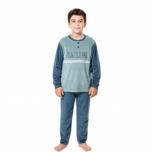 Pijama juvenil manga larga spandex