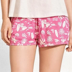 Pijama mujer manga corta palmeras Snoopy