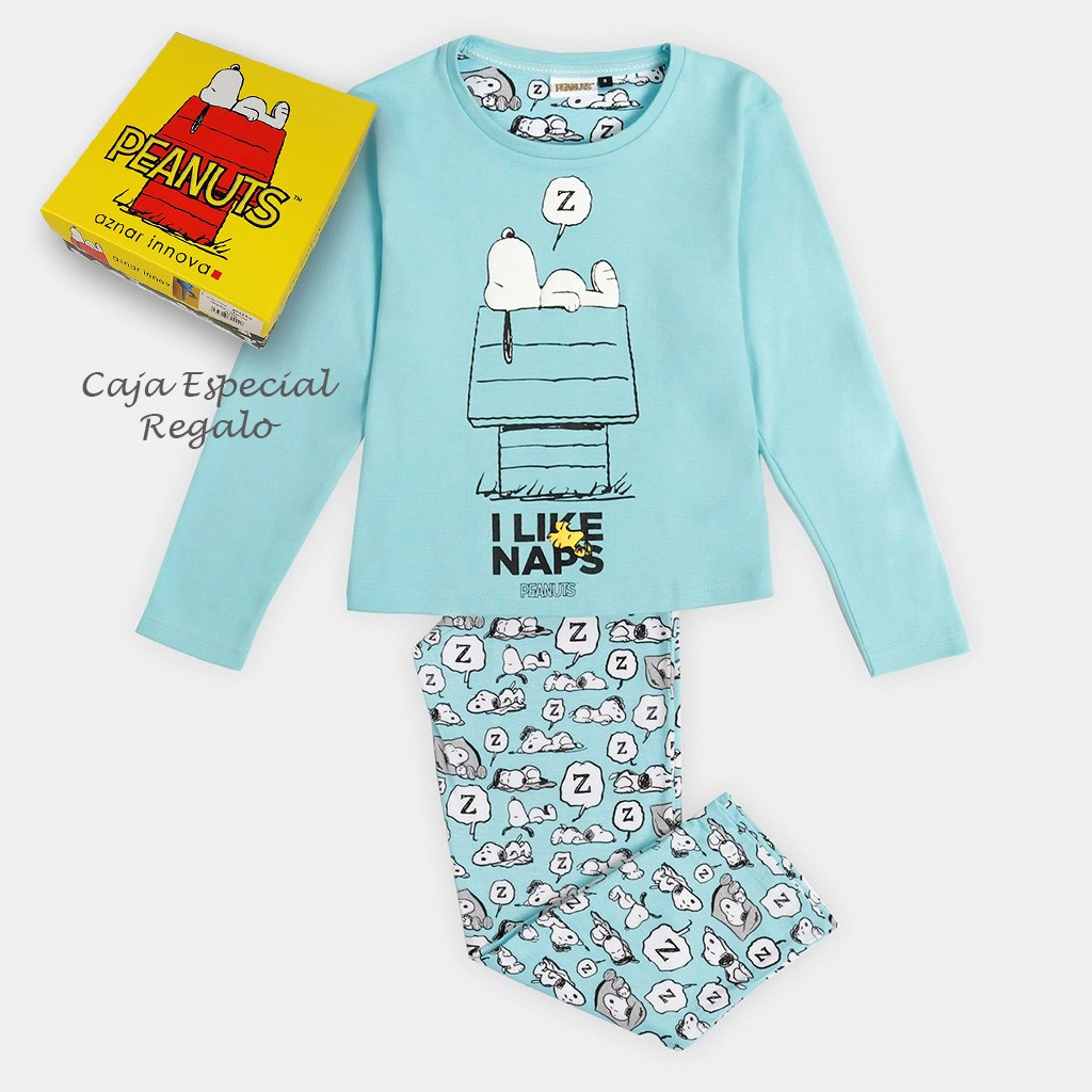 Pijama niña estampado Snoopy Peanuts