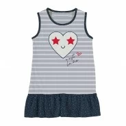 Camis&oacute;n ni&ntilde;a algod&oacute;n rayas