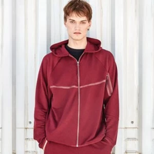 Sudadera hombre abierta con capucha