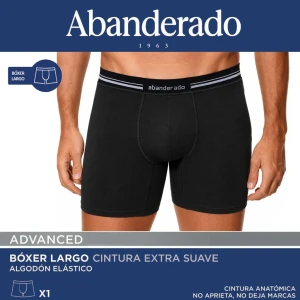 Boxer extralargo cintura suave algod&oacute;n el&aacute;stico