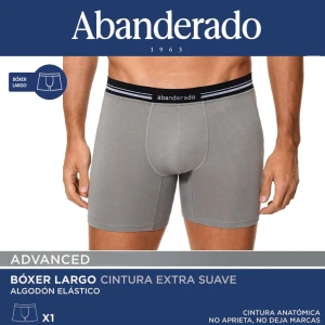 Boxer extralargo cintura suave algod&oacute;n el&aacute;stico