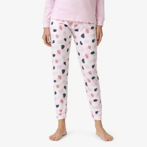 Pijama mujer cuello botones estampado