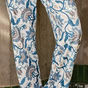 Pijama mujer manga larga estampado floral