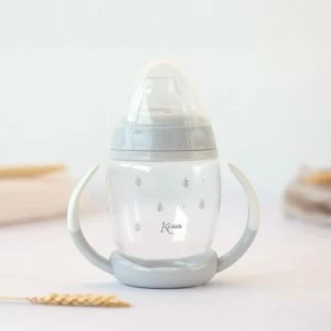 Taza aprendizaje con tetina step coleccion gris