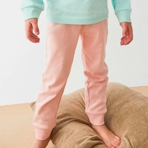 Pijama ni&ntilde;a manga larga estampado estrellas