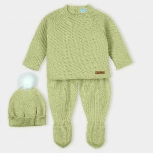 Conjunto beb&eacute; dos piezas y gorro
