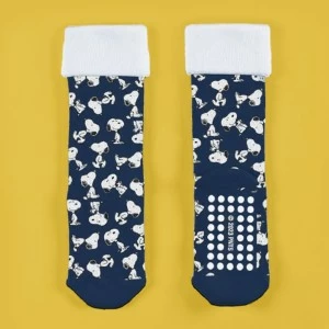 Calcet&iacute;n mujer estampado Snoopy 