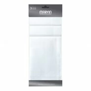Pa&ntilde;uelo hombre blanco en blister 3 unidades