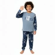 Pijama algod&oacute;n juvenil manga larga