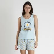 Pijama algod&oacute;n mujer tirantes 