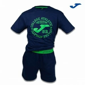 Pijama hombre manga corta y pantalon goma vista