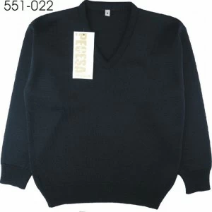 Jersey hombre cuello pico colegial
