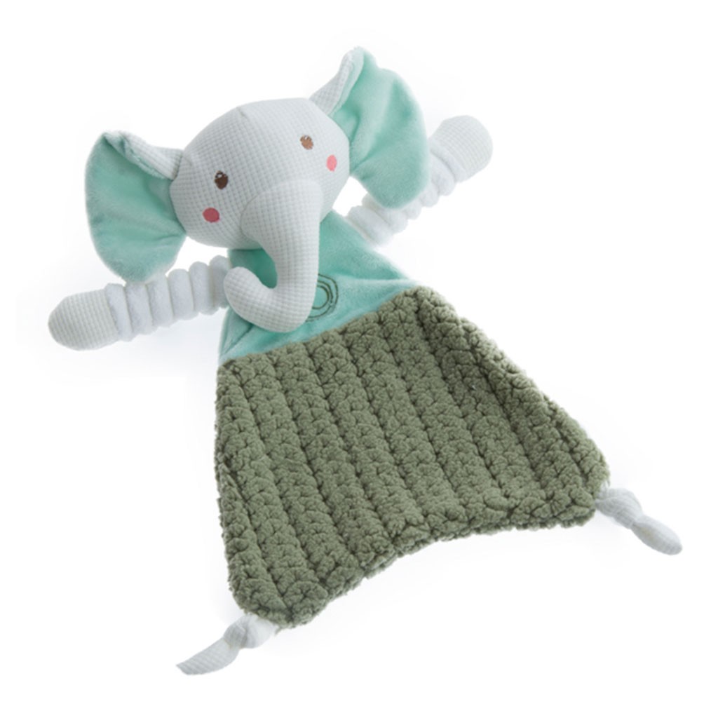 Dudu bebe elefante con cuepor de tricot