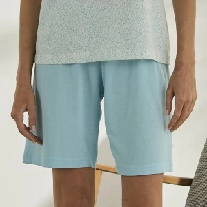 Pijama mujer manga corta cuello de botones
