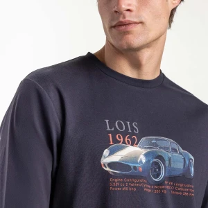 Pijama hombre algod&oacute;n estampado coche