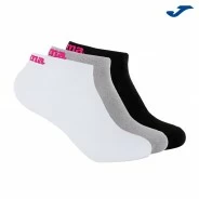 Calcet&iacute;n mujer invisible pack x3 algod&oacute;n