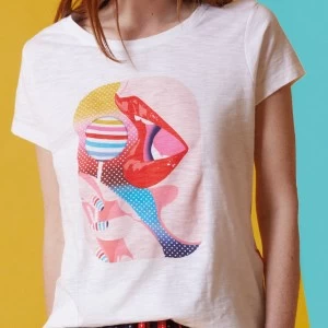 Pijama corto mujer dibujo Lollipop