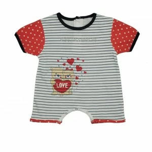 Pelele beb&eacute; algod&oacute;n rayas
