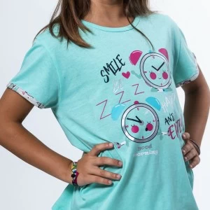 Pijama infantil ni&ntilde;a manga corta y short
