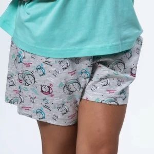 Pijama infantil ni&ntilde;a manga corta y short