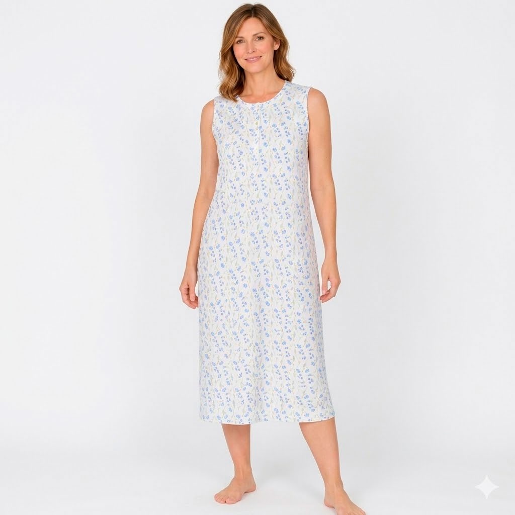 Camis&oacute;n mujer sin mangas punto de seda tapeta