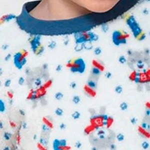 Pijama coralina infantil estampado