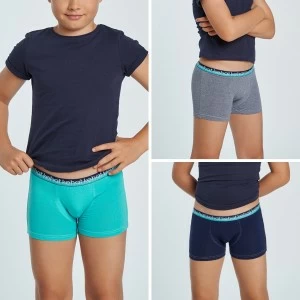 B&oacute;xer ni&ntilde;o algod&oacute;n elastano pack X2