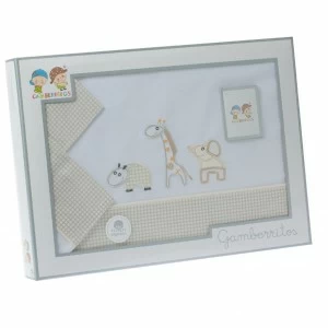 Juego sabanas de cochecito 3 piezas bordada
