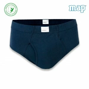 Slip con abertura liso 100% algod&oacute;n org&aacute;nico