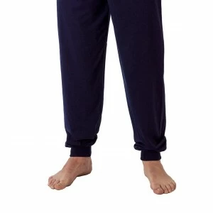 Pijama hombre de manga larga tejido fino algod&oacute;n