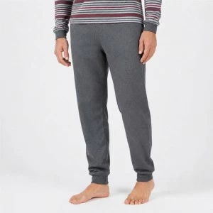 Pijama hombre manga larga cuello botones