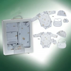 Juego bebe regalo 4 piezas 100% Algod&oacute;n
