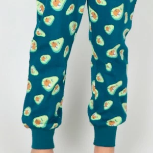 Pijama ni&ntilde;o manga larga aguacates