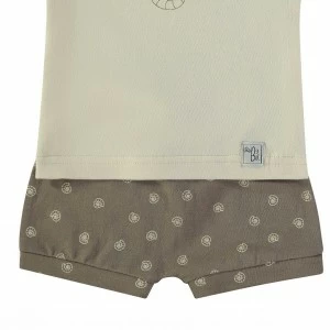 Conjunto beb&eacute; dos piezas algod&oacute;n