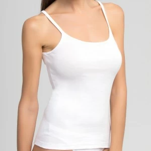 Camiseta de algod&oacute;n con tirante fino